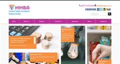 Desktop Screenshot of mmba.co.uk