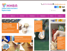 Tablet Screenshot of mmba.co.uk